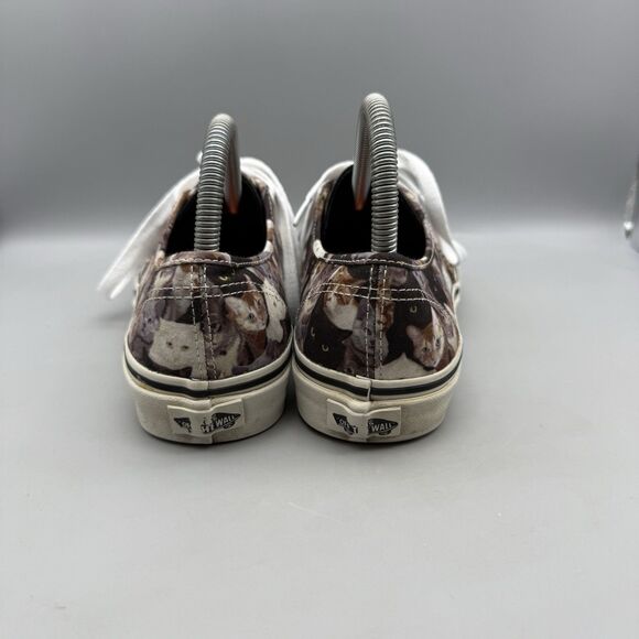 Vans X ASPCA Cat Sneakers Women’s 7.5 Men’s 6 Lace Up Kitty Rare Special Edition - Picture 4 of 7